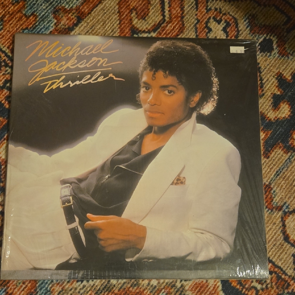 Thriller Vinyl Record - Rare 1982 Record. Canada. Miss Print. Never Opened!